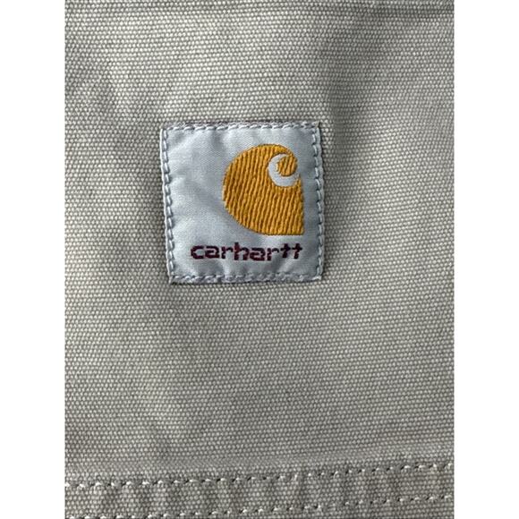 Carhartt Mens Rugged Flex Relaxed Fit Canvas Work Shorts 44 Inseam 11” Tan - Picture 8 of 8